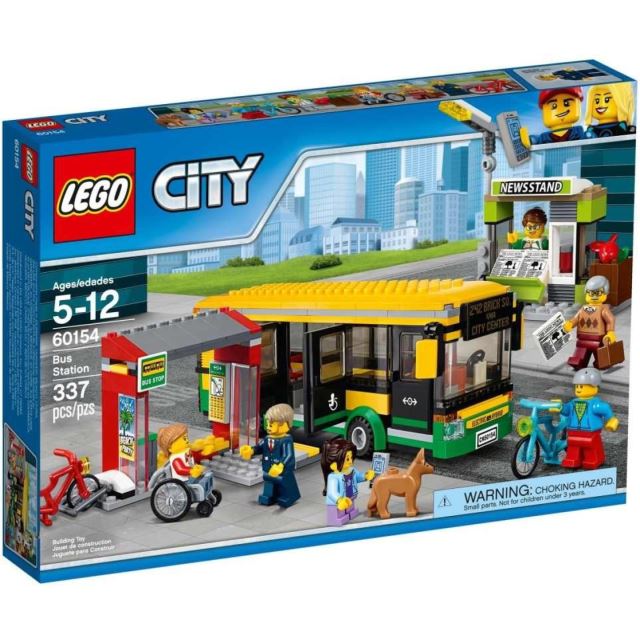 LEGO CITY 60154 Zastávka autobusu