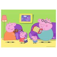 Ravensburger 07596 Puzzle Prasátko Peppa 2x12 dílků (1)