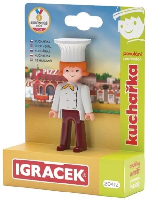 IGRÁČEK Kuchařka - figurka s příslušenstvím
