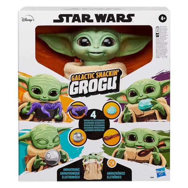 Hasbro Star Wars Galactic Grogu - Baby Yoda se svačinou