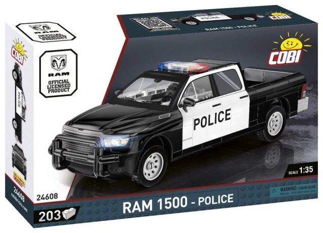 Cobi 24608 RAM 1500 Policie, 1:35, 203 k