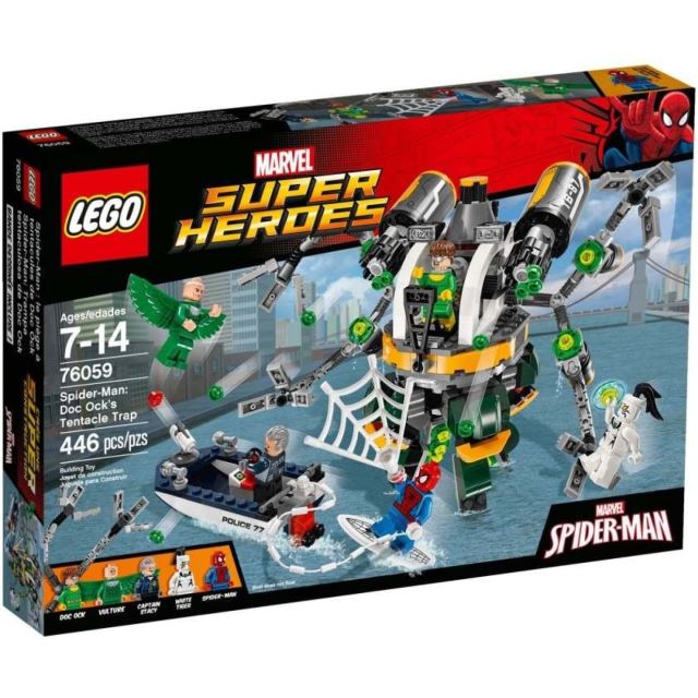 LEGO® Super Heroes 76059 Spiderman: Past z chapadel doktora Ocka