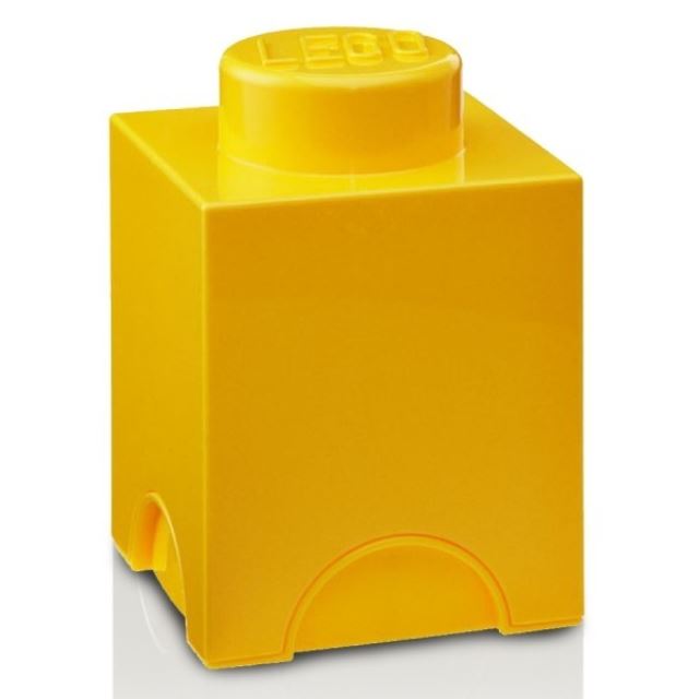 LEGO Úložný box 125x127x181 žlutý