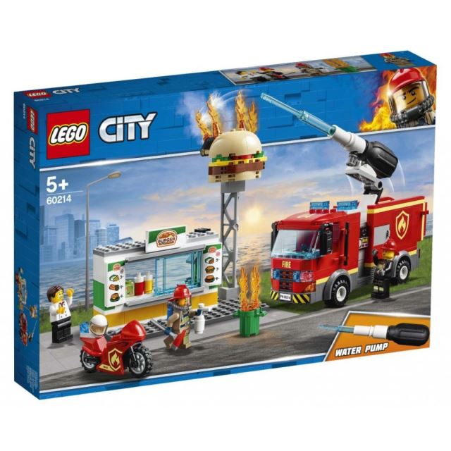 LEGO® CITY 60214 Záchrana burgrárny