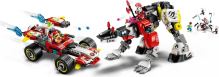 LEGO® DREAMZzz™ 71497 Cooperův tygří robot a Zerův hot rod (4)