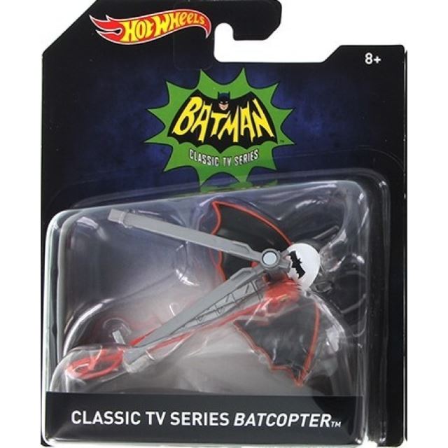 Hot Wheels prémiové auto Batman-Classic TV Series Batcopter