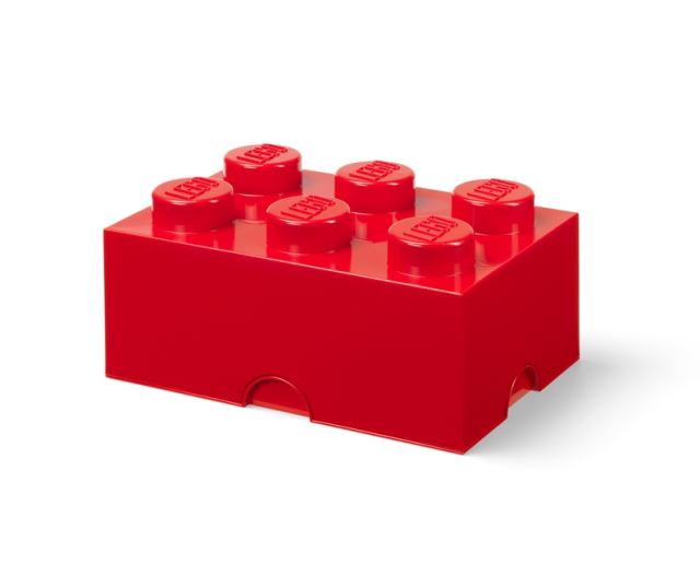 LEGO® Úložný box 375x250x180 červený