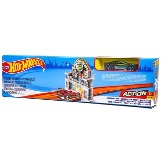 Hot Wheels Ohromný skok - Robo Wrecker, Mattel DNN78