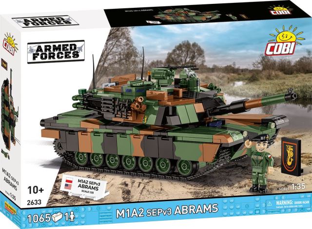 Cobi 2633 Armed Forces M1A2 Abrams SEPv3, 1:35