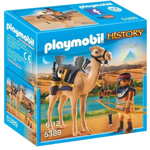 Playmobil 5389 Egyptský bojovník s ťavou