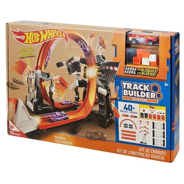 Hot Wheels Track builder Bourací set, Mattel DWW96