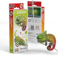 EUGY Chameleon 3D kartónová skladačka (1)