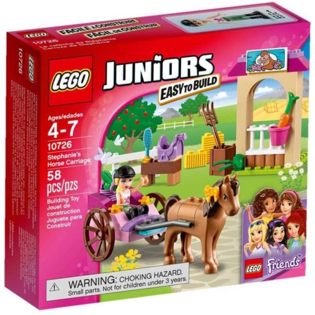 LEGO JUNIORS 10726 Stephanie a kočár s koníkem