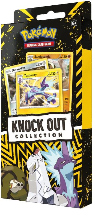 Pokémon tcg: knock out collection toxtricity, duraludon, sandaconda