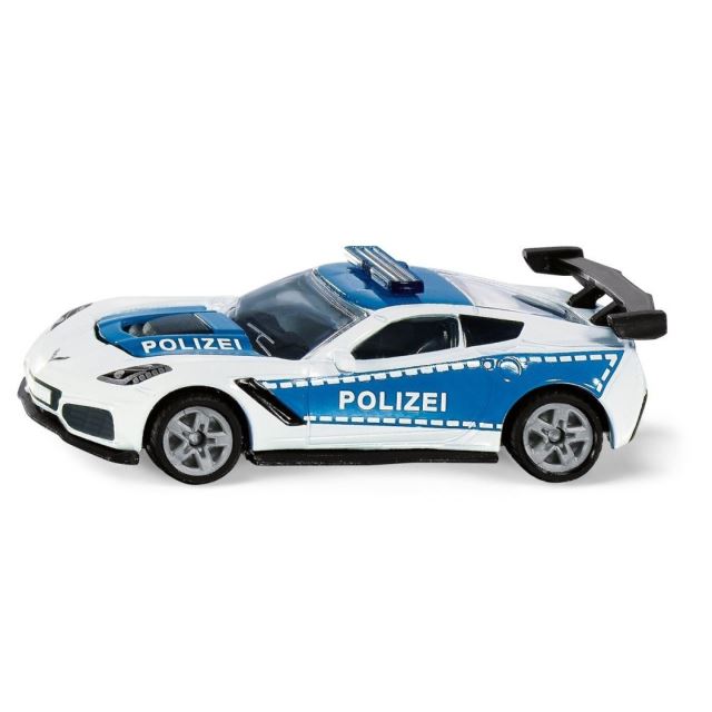 SIKU 1525 Policejní Chevrolet Corvette ZR1