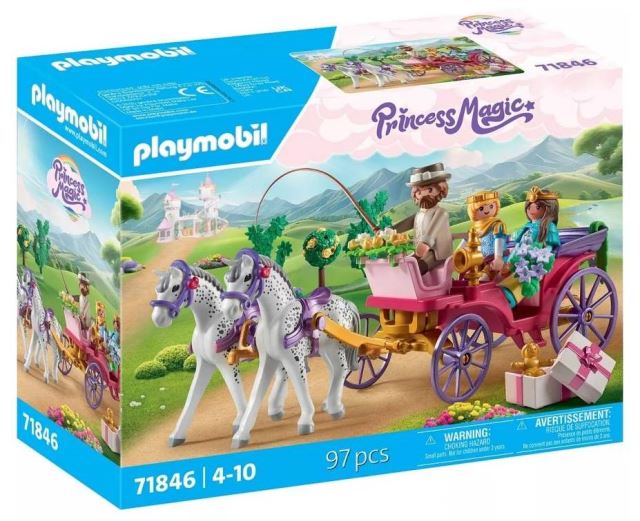 Playmobil 71846 Jízda kočárem s princeznou a princem