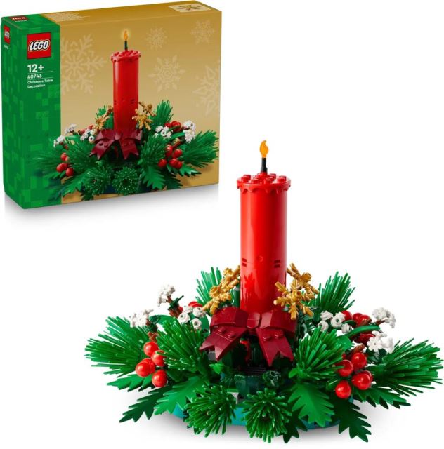 LEGO® 40743 Vánoční dekorace na stůl