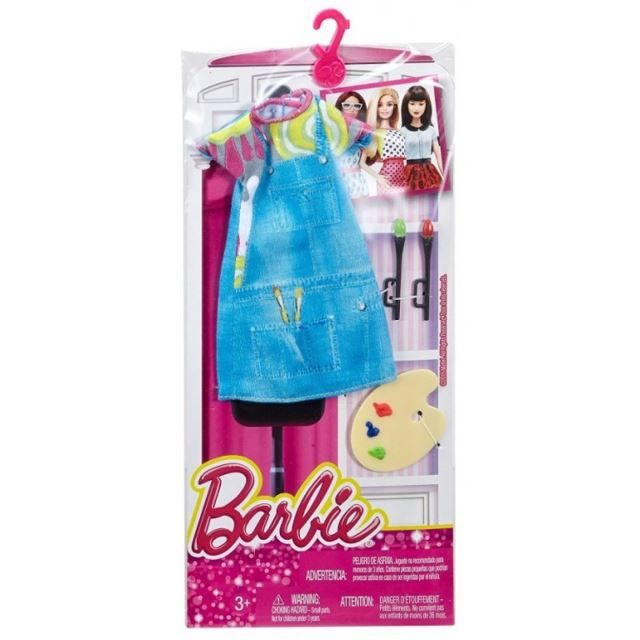 Barbie Profesní oblečení malířka, Mattel DNT93