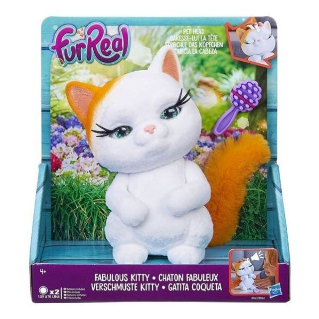 FRF Interaktivní plyšové zvířatko Kočička Kitty, Hasbro B9063