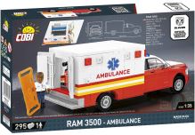 COBI 24609 RAM 3500 SANITKA Americký automobil 1:35 (2)