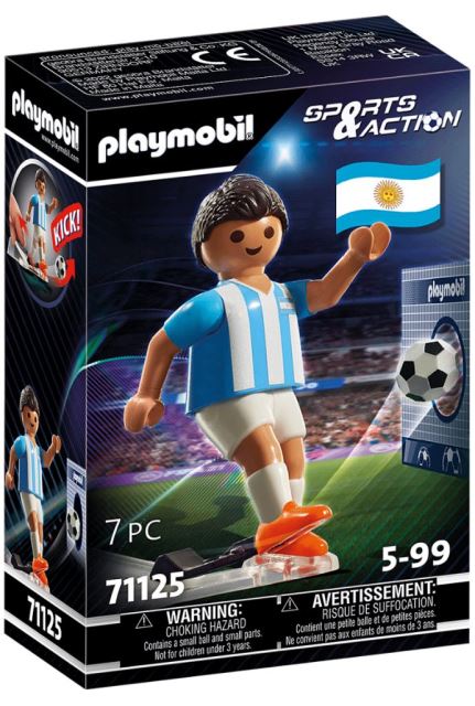 Playmobil 71125 Fotbalista Argentiny