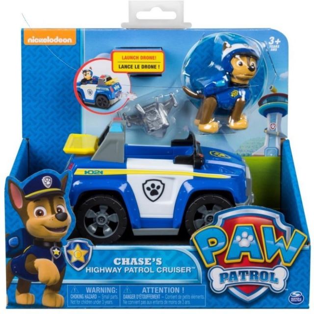 Tlapková patrola Chases Patrol Cruiser Základní vozidlo s figurkou