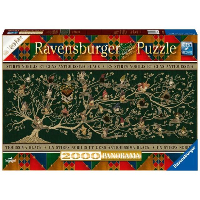 Ravensburger 17299 Puzzle Harry Potter: Rodokmeň 2000 dielikov Panorama