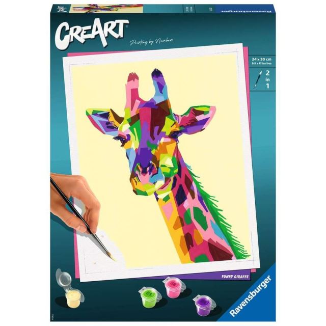 Ravensburger 28993 CreArt Vtipná žirafa
