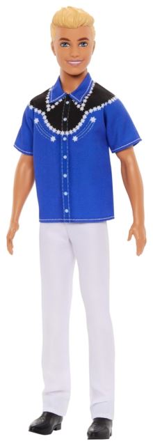 Mattel Barbie model Ken kovbojský oblečok, HRH25