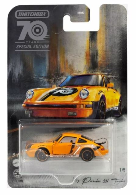 Mattel Matchbox™ Angličák 70. výročí ‘80 PORSCHE 911 TURBO