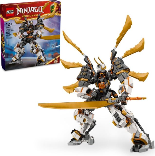 LEGO® NINJAGO® 71821 Coleův titanový dračí oblek