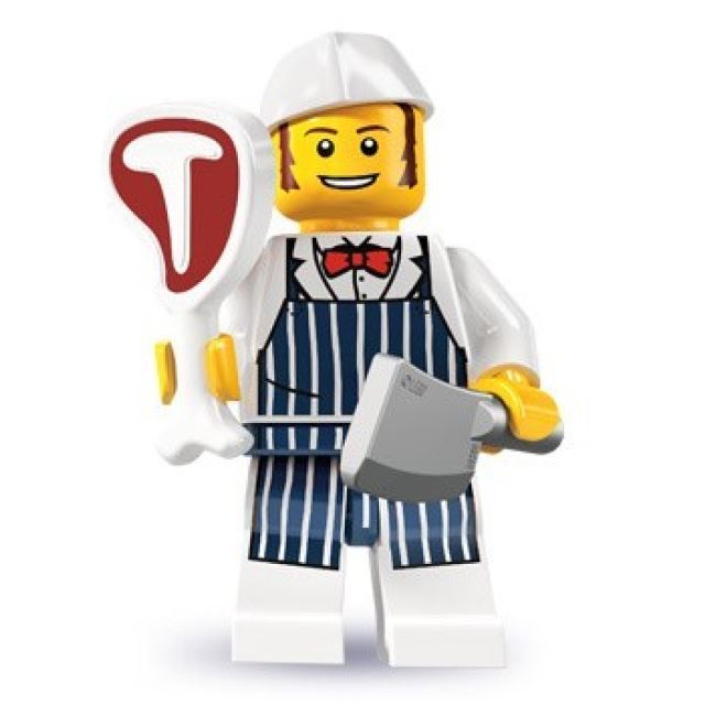 LEGO 8827 Minifigurka Řezník