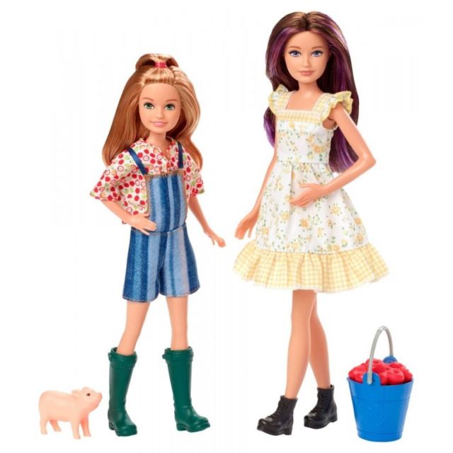 Barbie farmářky Skipper a Stacie, Mattel GHT16