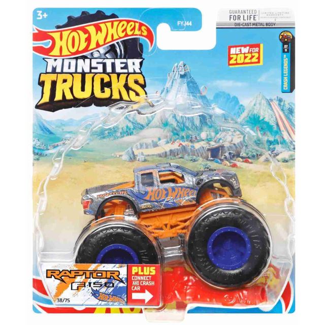 Hot Wheels® Monster Trucks Kaskadérské kousky Raptor F150, Mattel HCP43