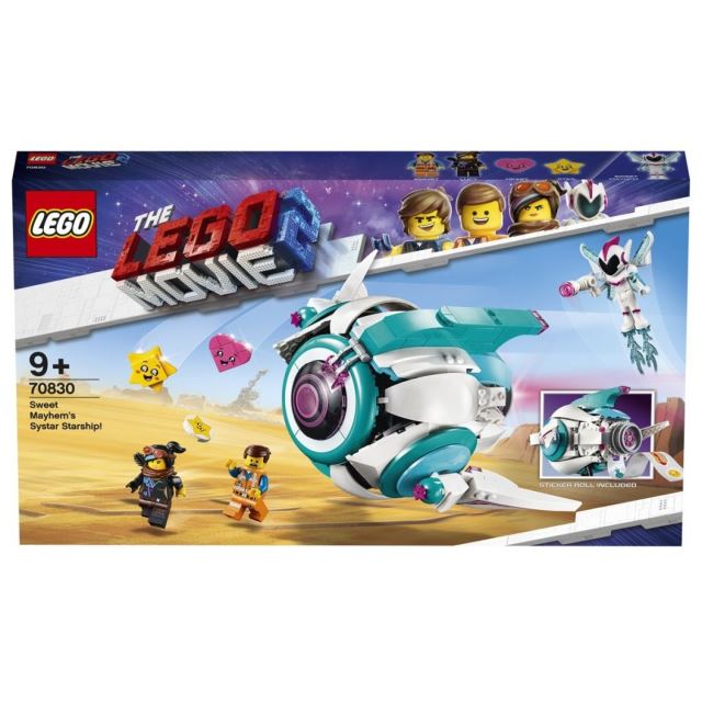 LEGO Movie 70830 Kosmická loď Systargenerálky Mely!