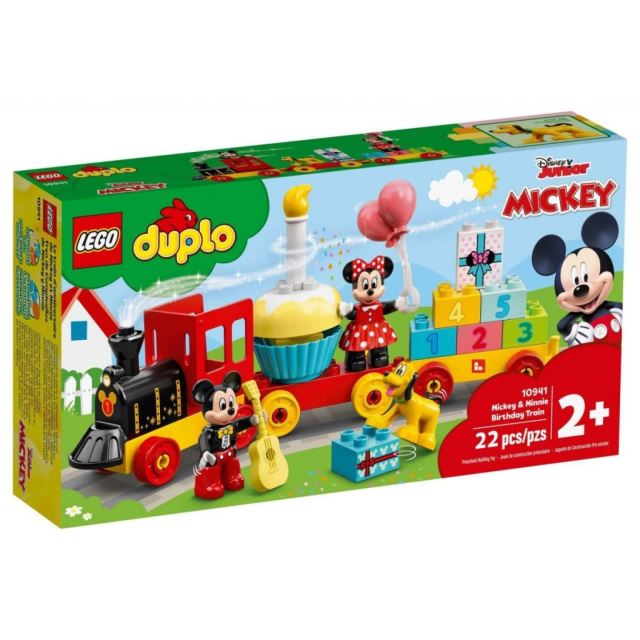 LEGO Duplo 10941 Narozeninový vláček Mickeyho a Minnie