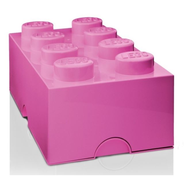 LEGO® Úložný box 250x502x181 růžový