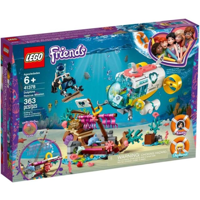 LEGO® Friends 41378 Mise na záchranu delfínů
