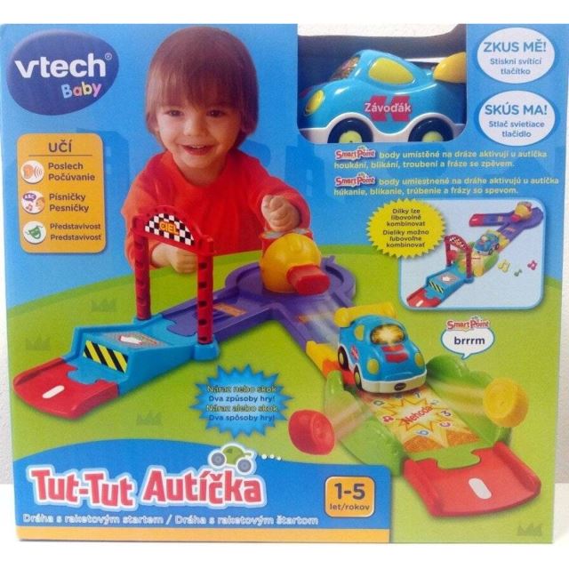 Vtech Tut Tut Dráha s raketovým startem