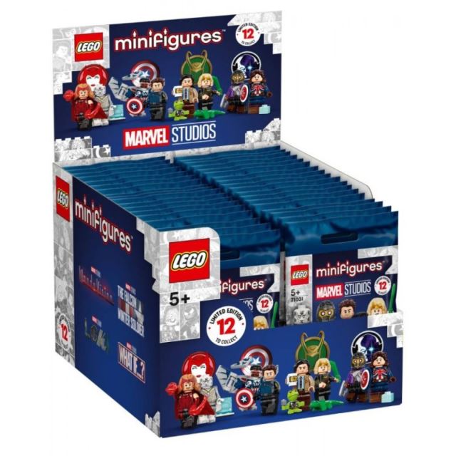 LEGO 71031 Originální box 36 minifigurek Studio Marvel