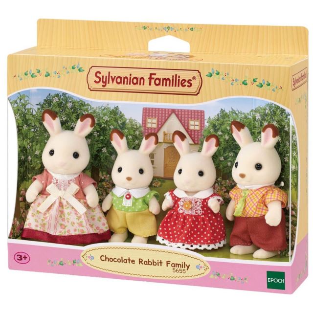 Sylvanian Families 5655 Rodina čokoládových králikov