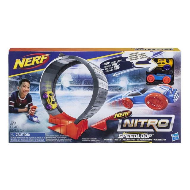 NERF Nitro Speedloop překážka