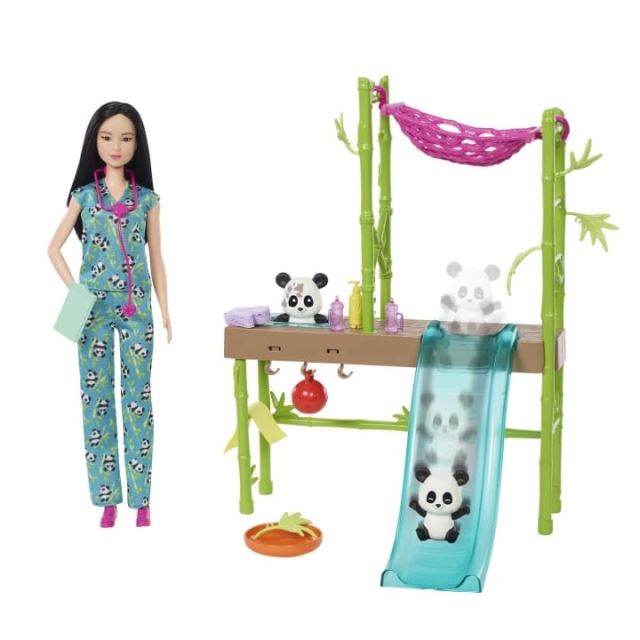 Mattel Barbie® Záchrana pandy herní set, HKT77