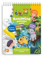 CreaTed Kouzelné malování vodou/blok s tužkou zvířátka (3)