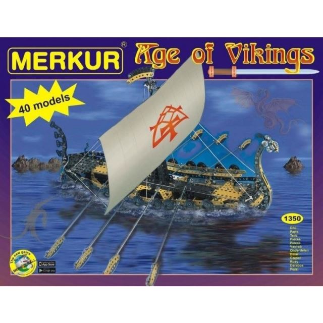 Merkur Age of Vikings - 40 modelů
