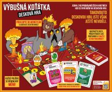 Asmodee Výbušná koťátka: Desková hra (7)