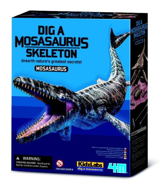 4M Kostra - Mosasaurus
