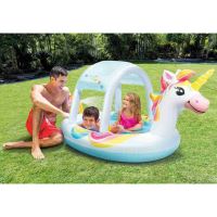 Intex 58435 Bazén detský s rozstrekovaním jednorožec (2)