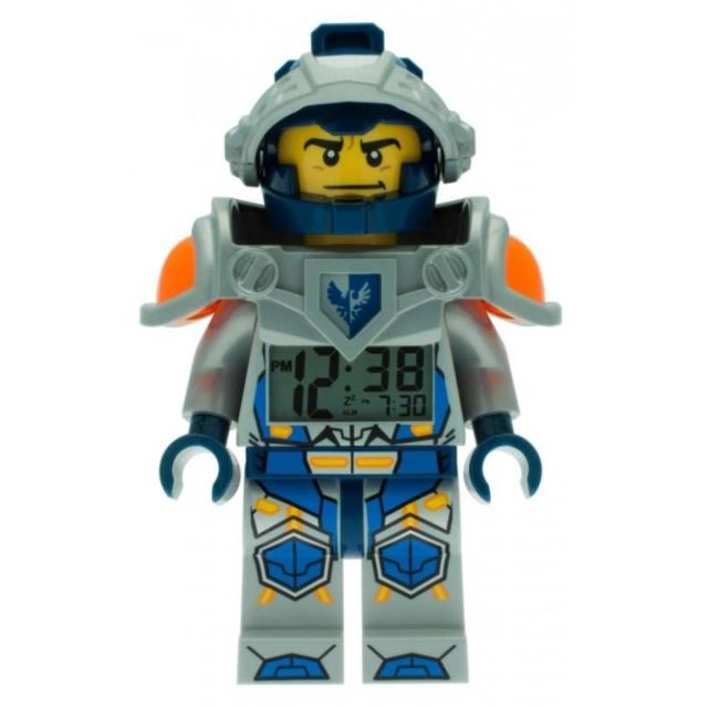 LEGO® Nexo Knights hodiny s budíkem Clay (poškozený obal)