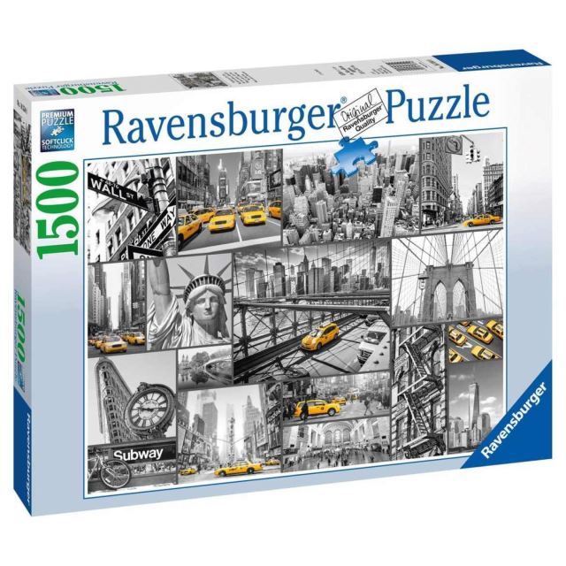 Ravensburger 16354 Puzzle New York Taxi 1500 dílků